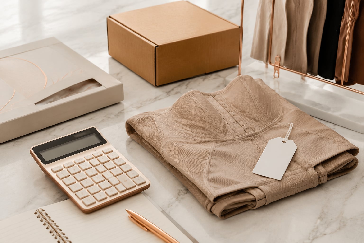 Cómo calcular el precio de venta de shapewear en Chile