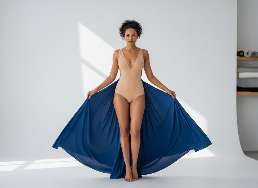 Fabricante OEM Vestido Slip Modelador Sin Espalda