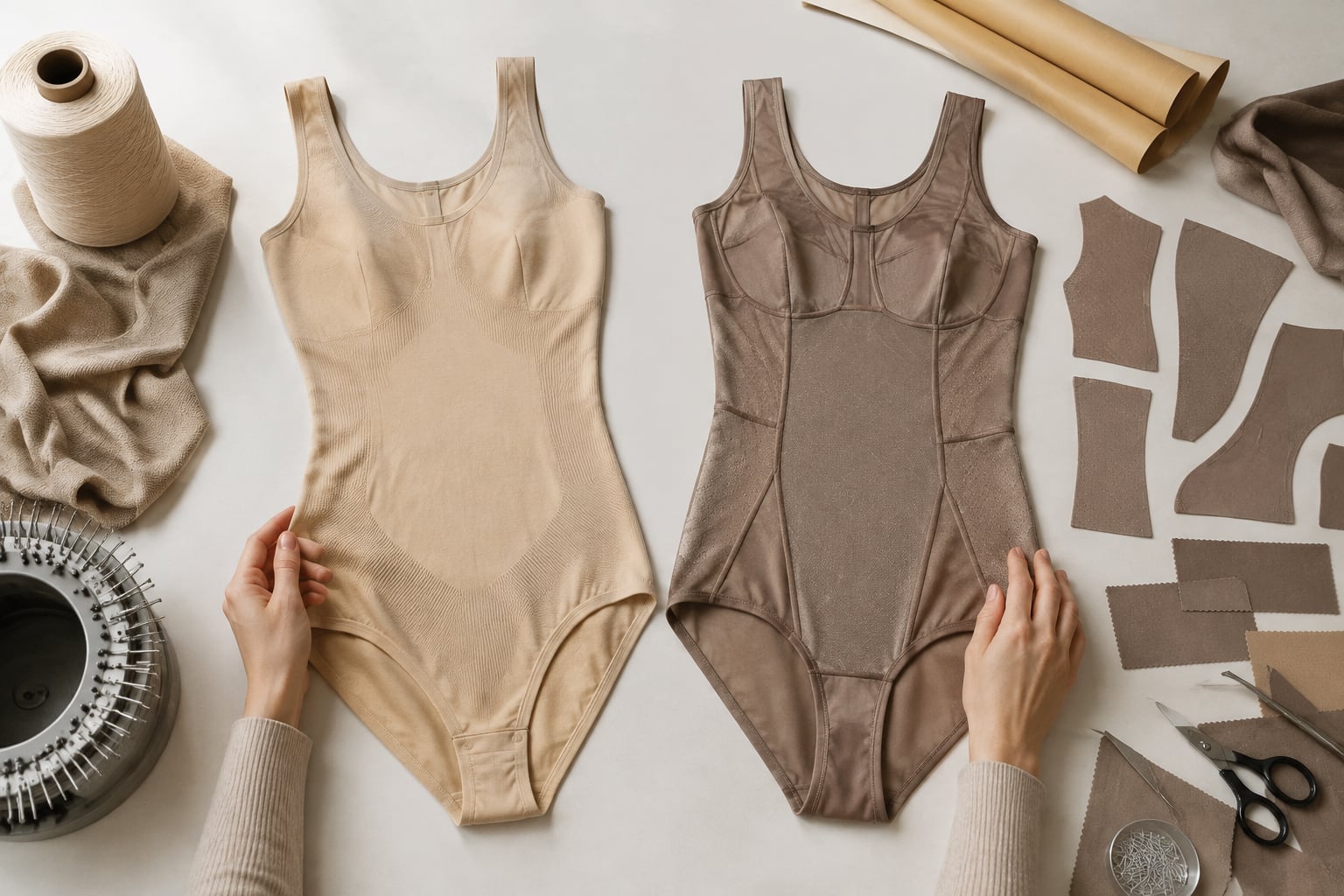 Seamless vs cut and sew shapewear: cómo elegir